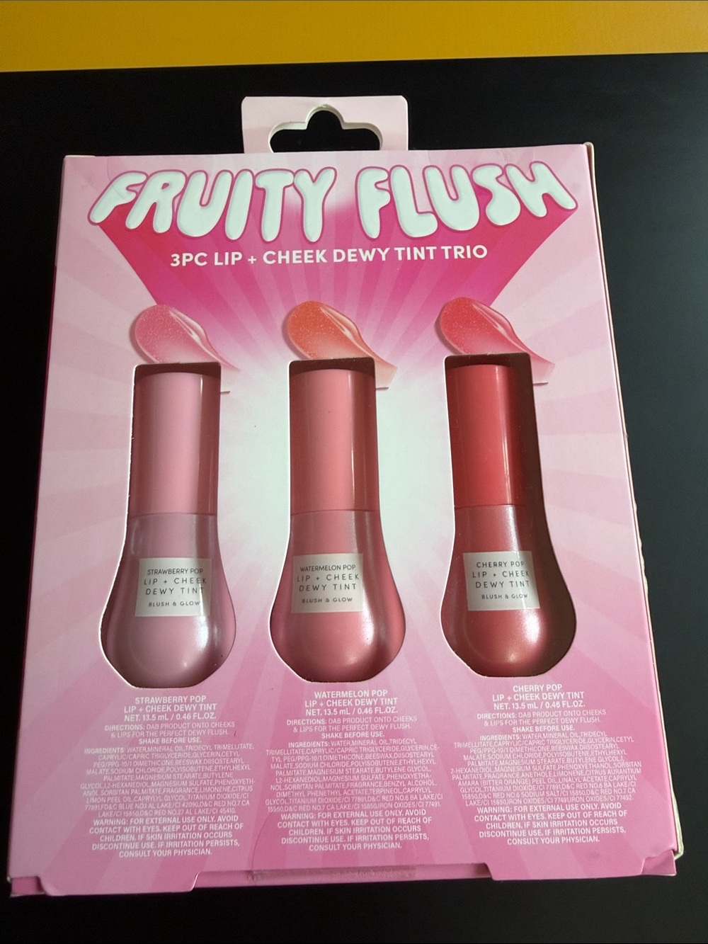 Fruity Flush 3PC  Tint Trio - Pink